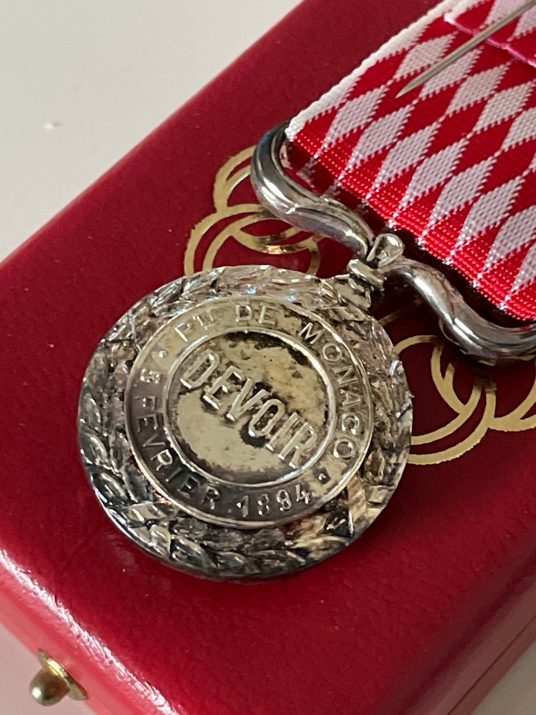 Μονακό. Médaille du Devoir 1894  (χωρίς τιμή ασφαλείας) #3.2
