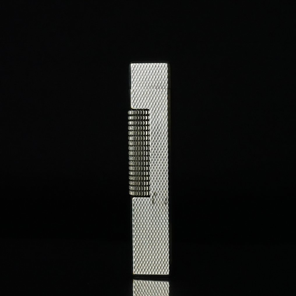 Dunhill - Barley Pattern Rollagas Lighter - Ingen mindstepris - Lighter - Forsølvet #2.1