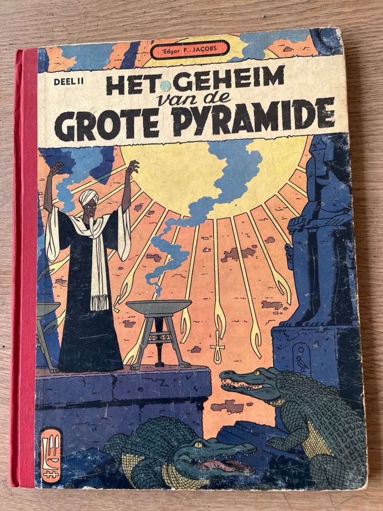 Blake en Mortimer Deel II - Het geheim van de grote pyramide - 1 Album - EO - 1955 #1.0