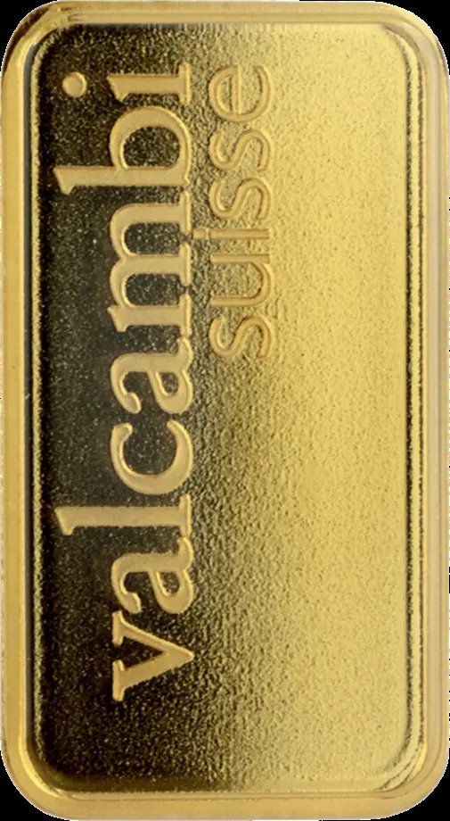 0,5 oz - 1/2 oz -15,55 grams - Ouro .999 - Valcambi - Com certificado #3.2