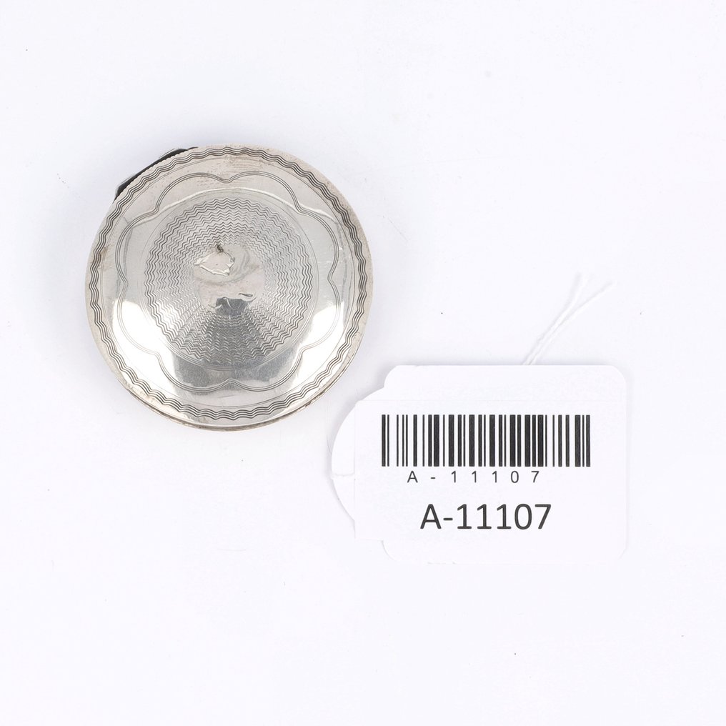 Hermanus Jacobus van Halteren - NO RESERVE - Κουτί μέντας - .833 silver #4.3