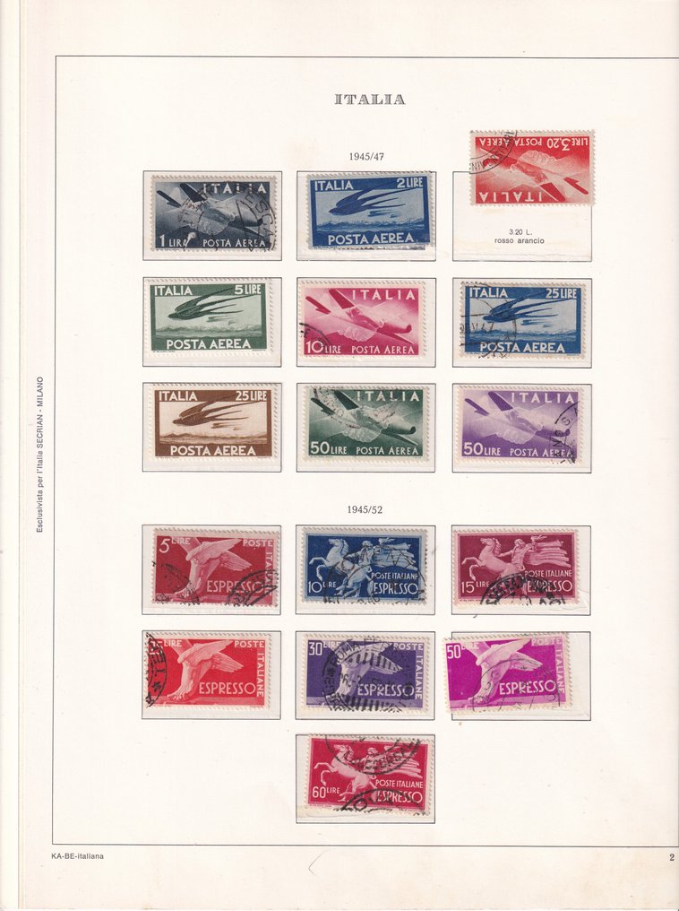 義大利 1946/2008 - 意大利共和国收藏不完整 #3.2