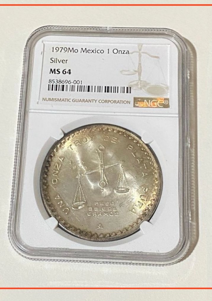 墨西哥. 1 Onza 1979 Mexico MS64  (没有保留价) #1.0