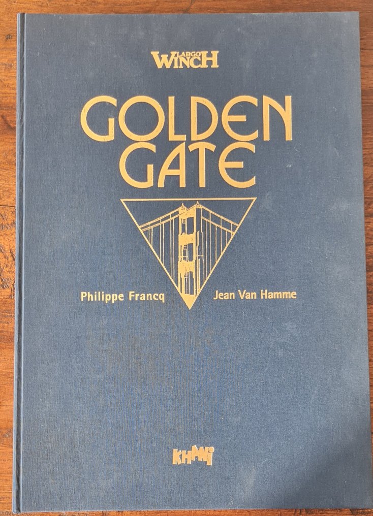 Largo Winch - Golden Gate -  Khani bundelingen luxe groot formaat - 1 Album - Περιορισμένη και αριθμημένη έκδοση - 2002 #1.0