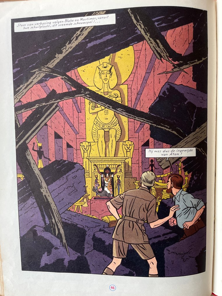 Blake en Mortimer Deel II - Het geheim van de grote pyramide - 1 Album - EO - 1955 #4.3
