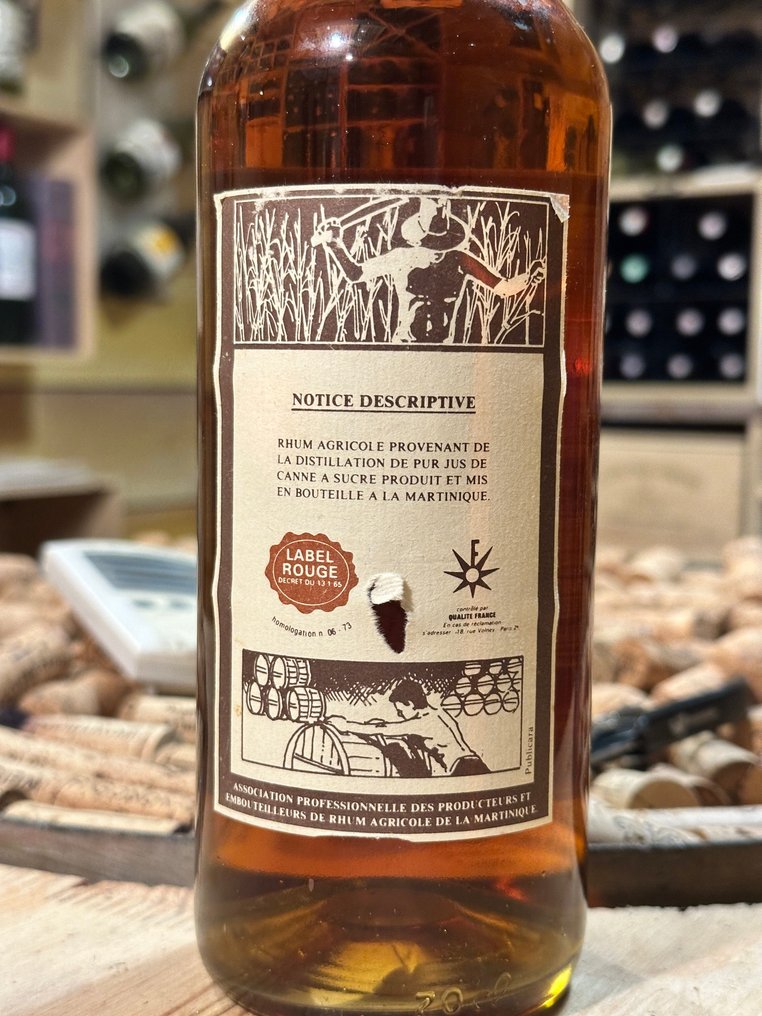 Trois Rivières 1970 - Vieux Rhum Millésime - b. Δεκαετία του 1970 - 70cl #2.1