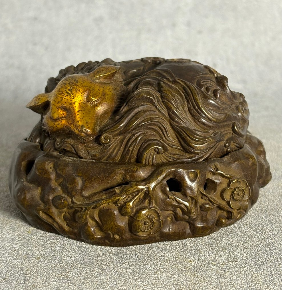 Vos wierookbrander - 黄铜色 - 中国 - Late 20th century #1.0