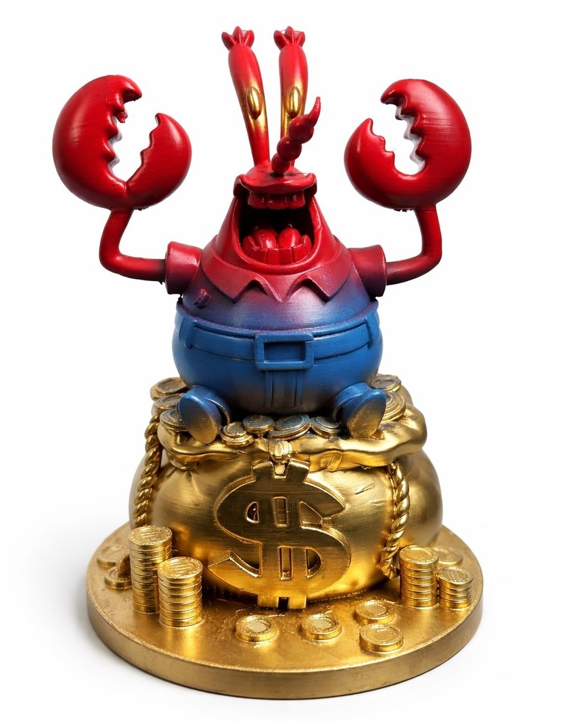Daluxe Art - 1999 • Mr. Crabs – Cash Addict #1.0