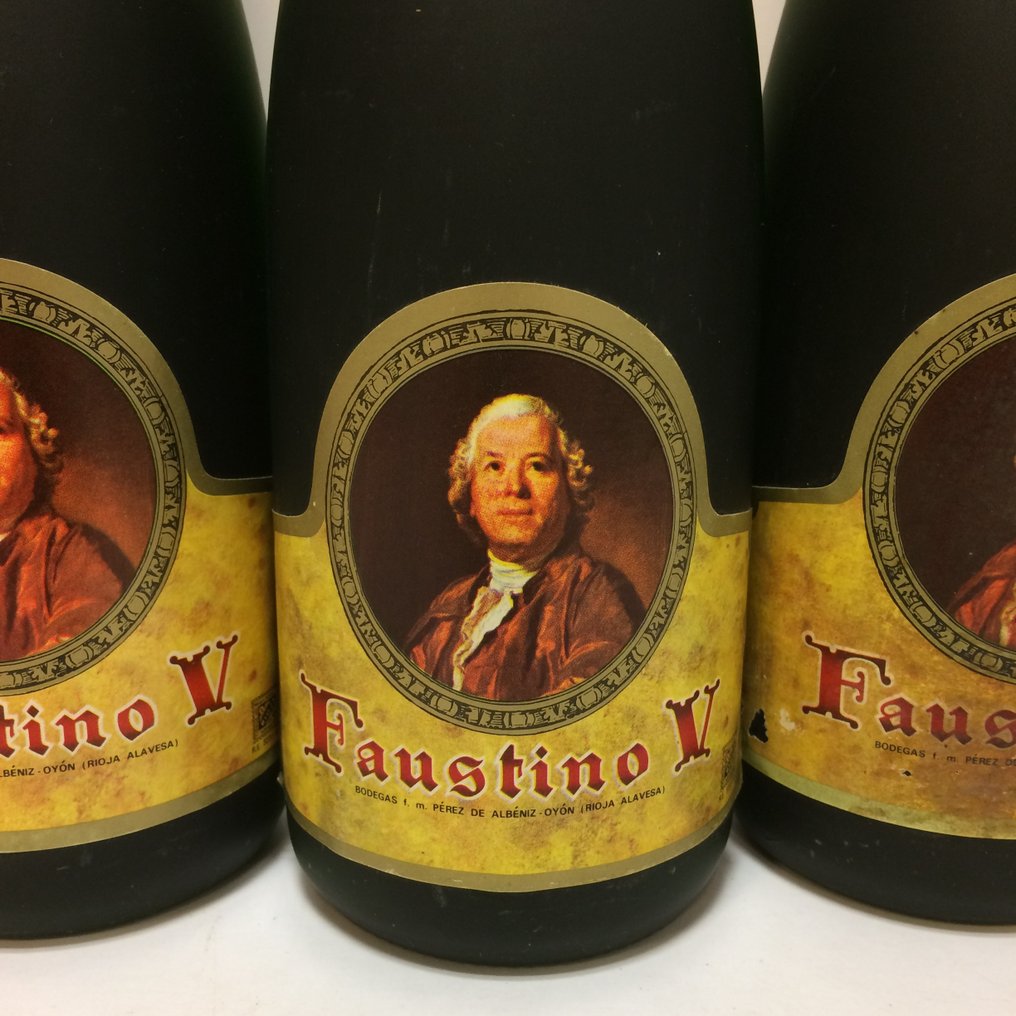 1968 Bodegas Faustino Martinez, Faustino V - 拉里奧哈 Reserva - 6 瓶 (0.75L) #2.1