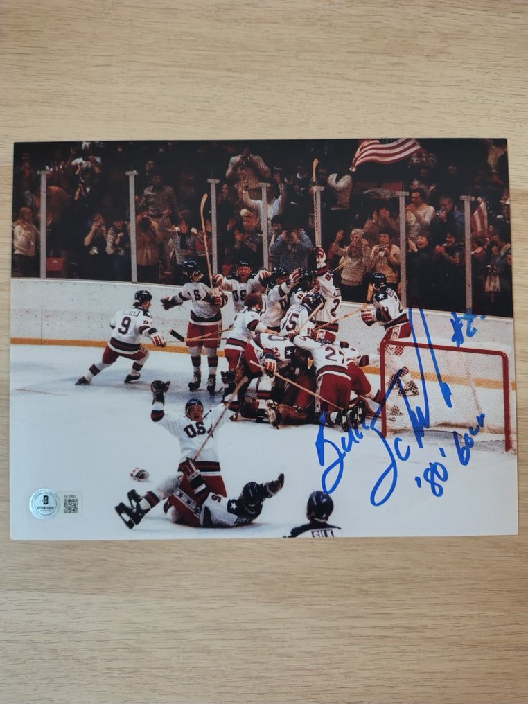 NHL Legend - 1980 Olympic Games - Buzz Schneider - The Miracle on Ice - Photograph #1.0