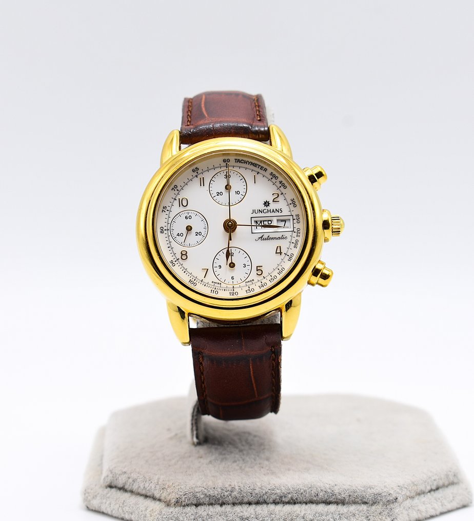 Junghans - Chronograph - 没有保留价 - Automatic - 5196 - Day Date - 男士 - 1980-1989  #1.0