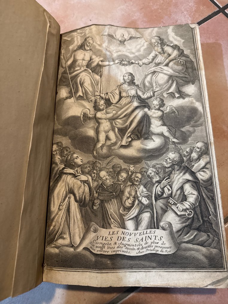 R.P. Ribadeneira - Les Fleurs des Vies des Saints et des Festes de toute l'Année - 1686 #1.0