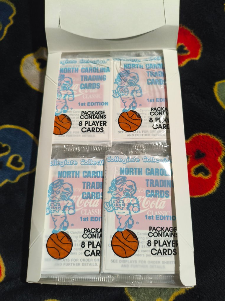 1989 Coca-Cola Collegiate Collection Michael Jordan 初版, 原始包装 - 1 Box - 优秀(EX) #1.0