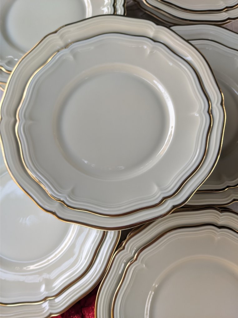 Rosenthal - 6 人用成套餐具 (54) - Chippendale-象牙色 - 瓷器 #1.0