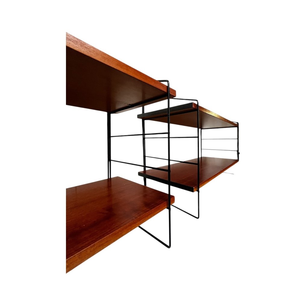 Στήλη επιτοίχιων ραφιών - Ξύλο, Μέταλλο, Echtholzfurnier #2.1