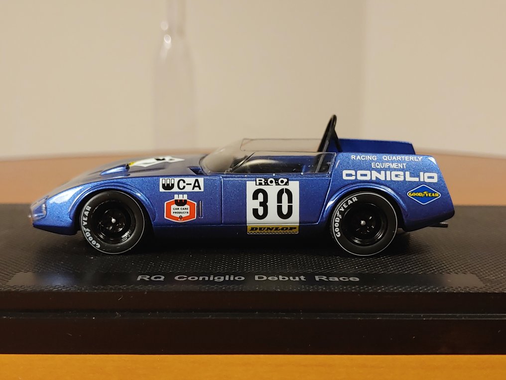 Ebbro 1:43 - Αγωνιστικό αυτοκίνητο μοντελισμού - Honda RQ Coniglio Debut Race #30 1970 #1.0