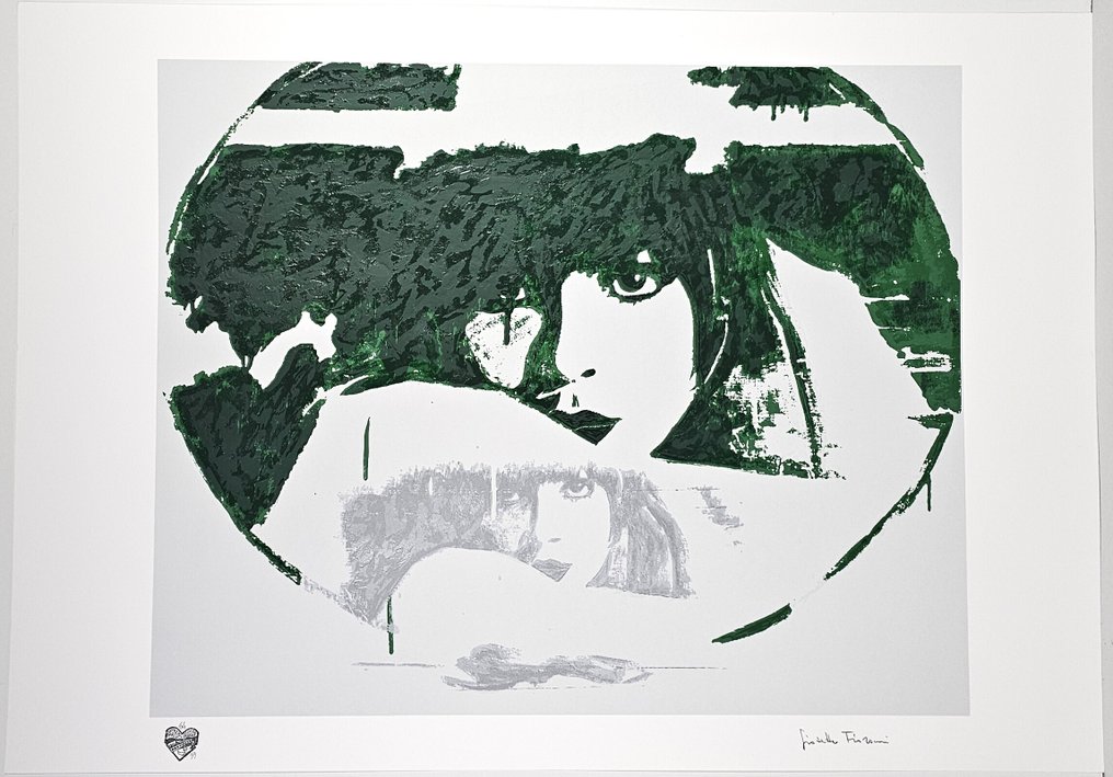 Giosetta Fioroni (1932) - Doppio Liberty Green #1.0