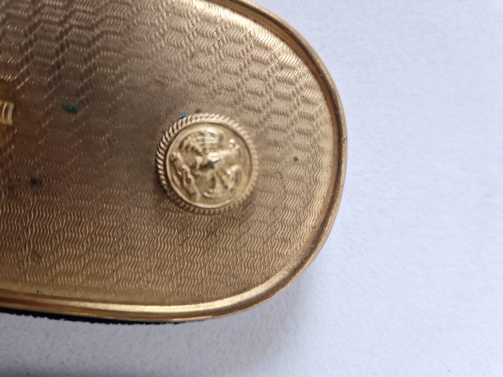 Ιταλία - Στρατιωτική στολή - Ζεύγος επισημάνσεων αξιωματικού της Milizia MVSN. #3.2