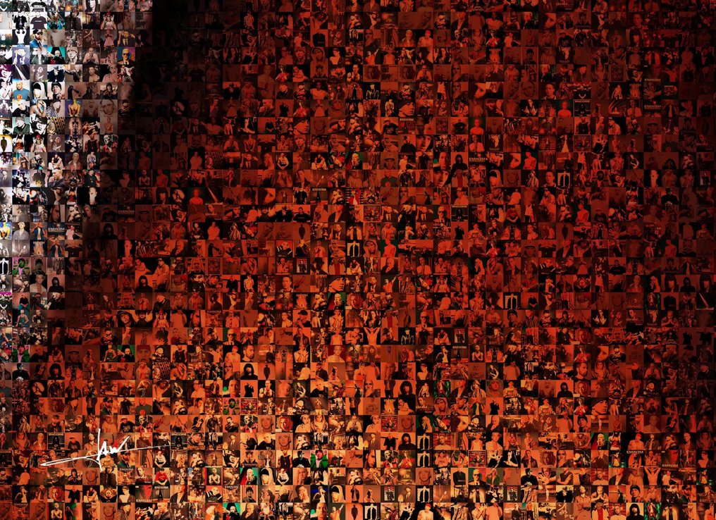 David Law - Crypto Eminem II - Format XL - 60x60 #4.3