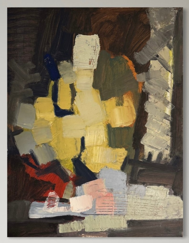 René Mels (1909-1977) - Abstraction abstraite circa 1958 #1.0