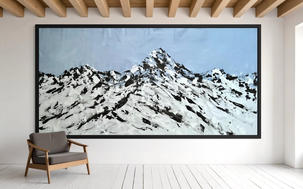 VOLHA - White peaks -XXL-Handmade #1.0