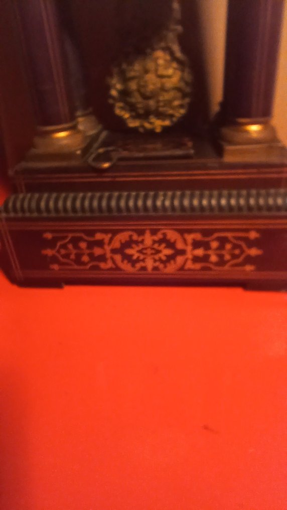 Portico-ur -   Træ, Bronze, Messing - 1850-1900 #3.2