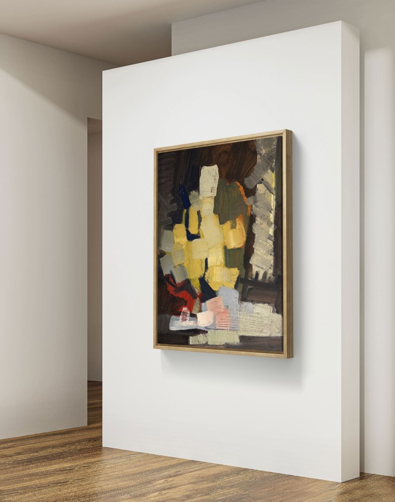 René Mels (1909-1977) - Abstraction abstraite circa 1958 #4.3