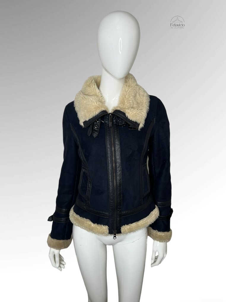 Armani Faux Leather Shearling Jacket - No Reserve Price - Jachetă #1.0