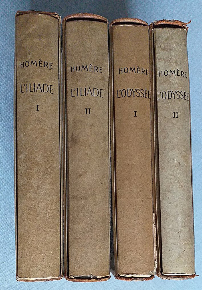 Homère. Illustrations de Berthold Mahn - L'Iliade. L'odyssée - 1943 #1.0