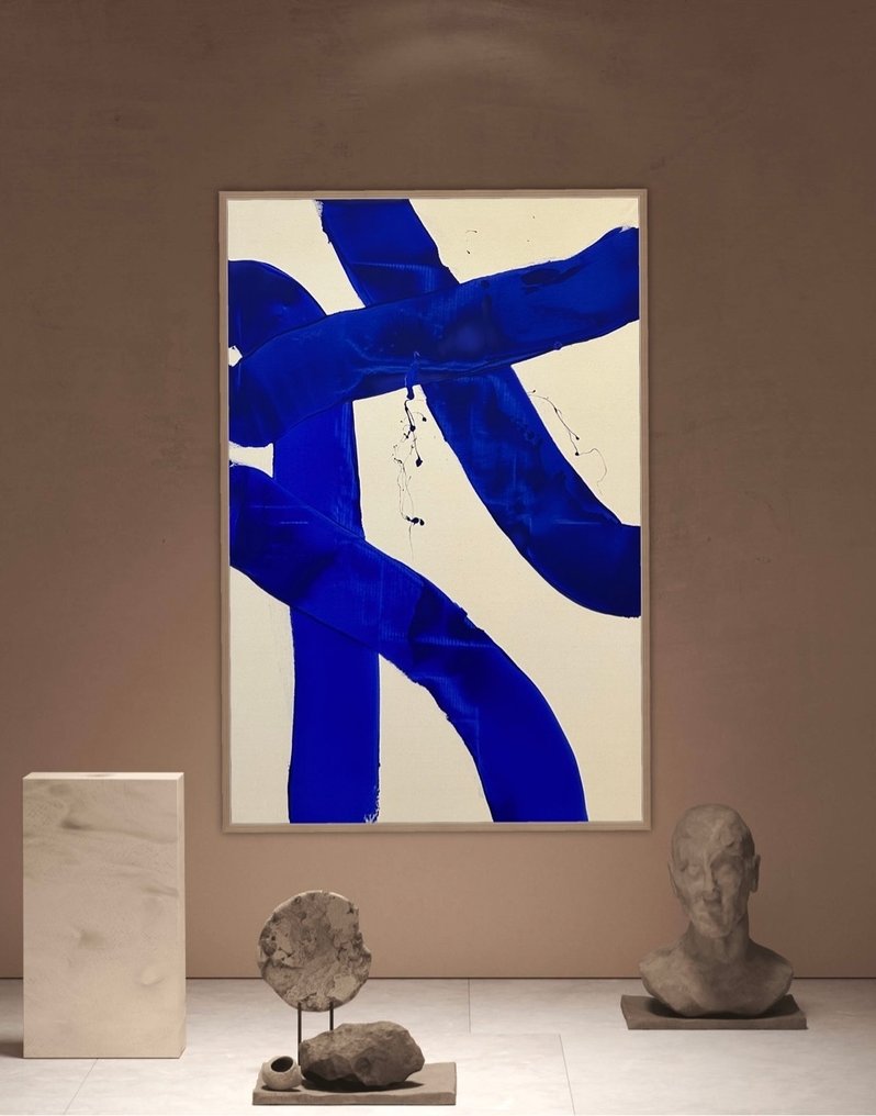 Stefanie Raus - Verschlungen Blau III 1167 XXL #1.0