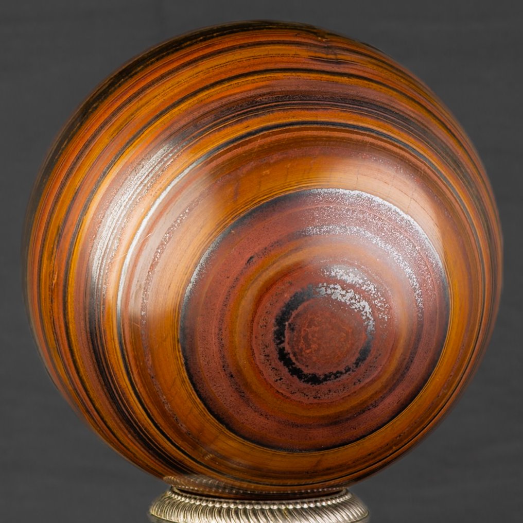 Tigeriron 大型虎铁品质球体 - 高度: 12.6 cm - 闊度: 12.6 cm- 3408 g #3.2