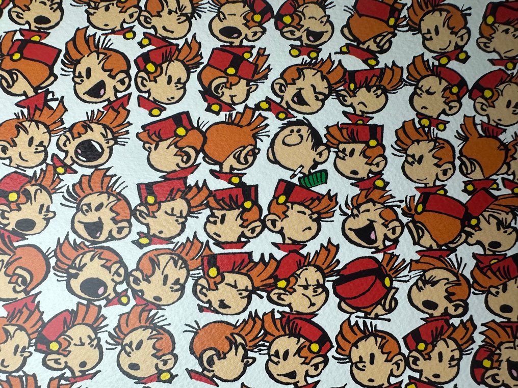 Franquin - Tirage offset - Les 1000 Têtes de Spirou #4.3