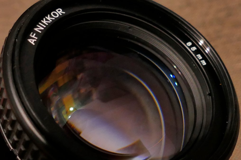Nikon AF Nikkor 1,8/85mm + funda + filtro + parasol metálico Objectif principal #3.2