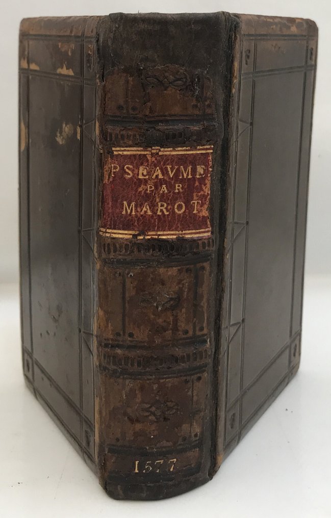 Clement Marot & Theodore de Beze. - Les Pseaumes de David & Historial et Lunaire - 1577 #1.0