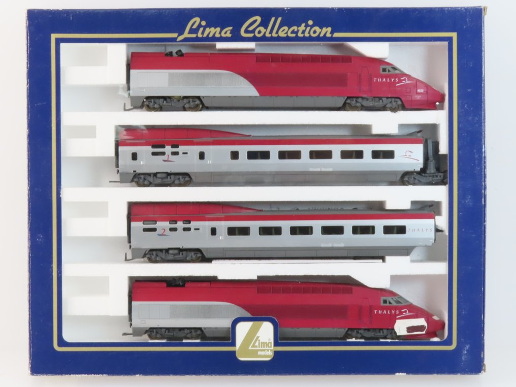 Lima H0 - 149714S - Μονάδα τρένου (1) - Τετραθέσιο ηλεκτρικό τρένο BPA «Thalys» - SNCF, NS #4.3
