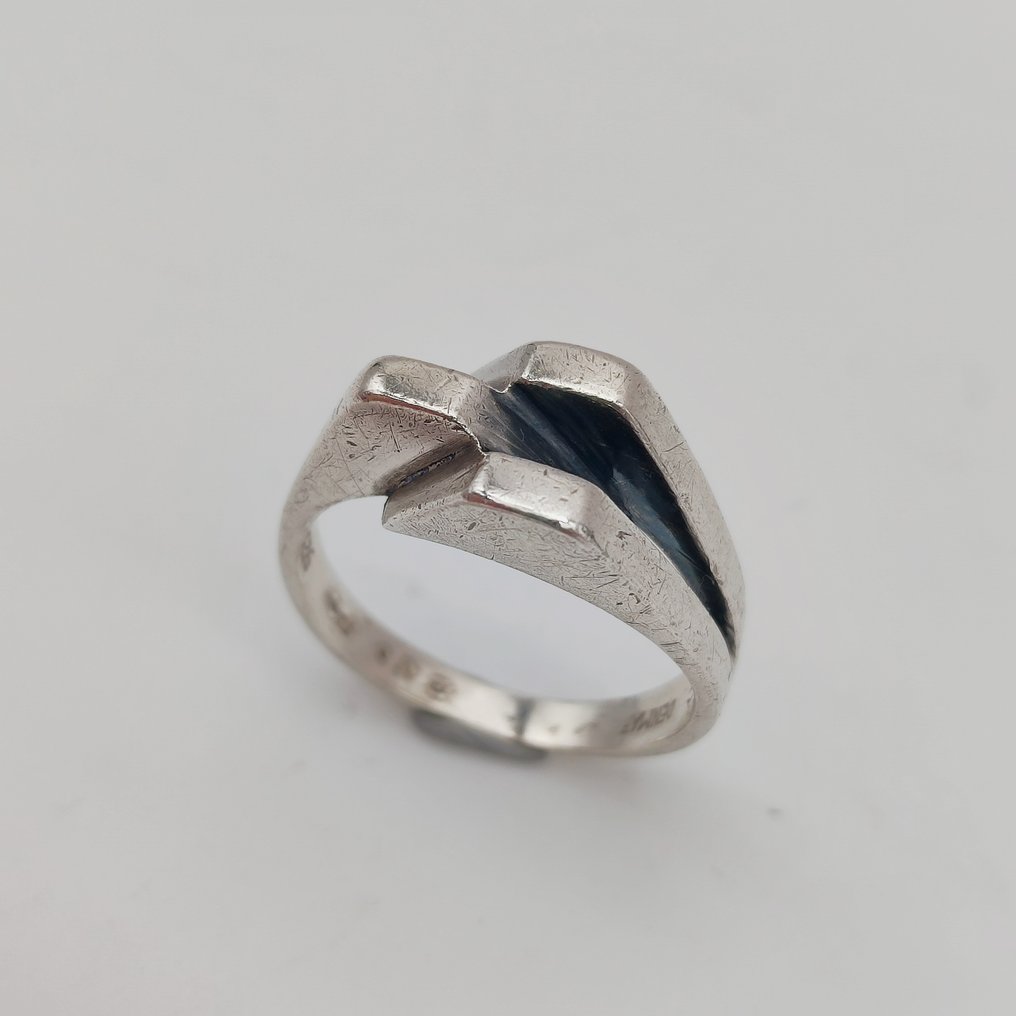 Sans prix de réserve - Bague Argent - MP Christophersen #1.0