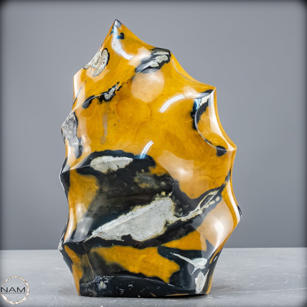 Nova descoberta! Jaspis natural raro - Chalcedony Flame- 2077.16 g #1.0