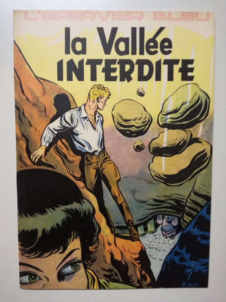 L'Epervier bleu T6 - La Vallée interdite - B - 1 Album - Πρώτη έκδοση - 1954 #1.0