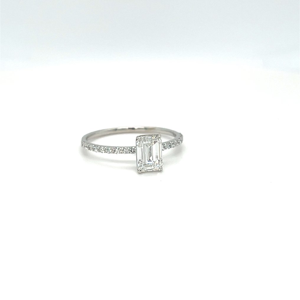 χωρίς τιμή ασφαλείας - Δαχτυλίδι - 14 καράτια Λευκός χρυσός - 1.19ct. tw. Διαμάντι (Εργαστηριακής καλλιέργειας) - Διαμάντι #3.2