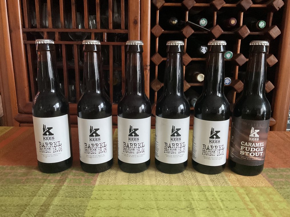 Brouwerij Kees - Barrel Project 18 & Caramel Fudge Stout - 33cl -  6 flaskor  #1.0