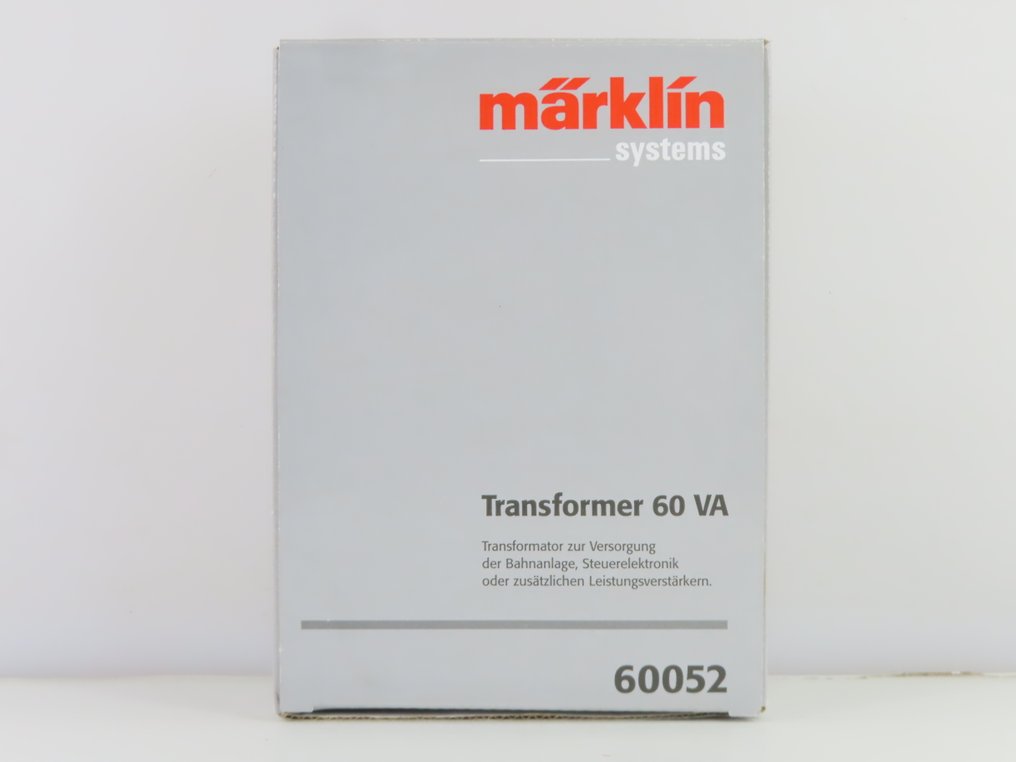 Märklin H0 - 60052 - 變壓器 (1) - 60VA 强大电源/变压器 #3.2