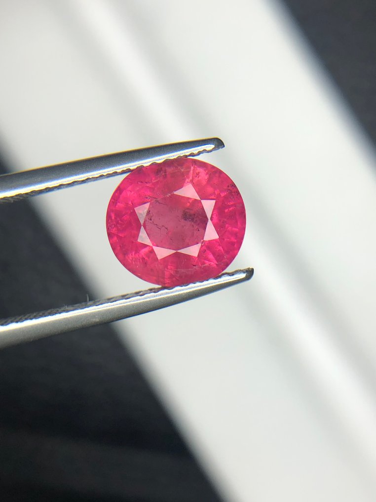 χωρίς τιμή ασφαλείας - 1 pcs Ροζ Τουρμαλίνης - 2.72 ct - Διεθνής Ένωση Έγχρωμων Πολύτιμων Λίθων (ICA GemLab) - ροζ τομαλίνης #1.0