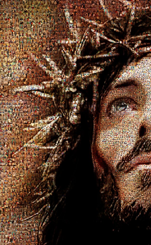 David Law (1967) - Crypto Corpus Christi III - Format XL 60x60 #2.1