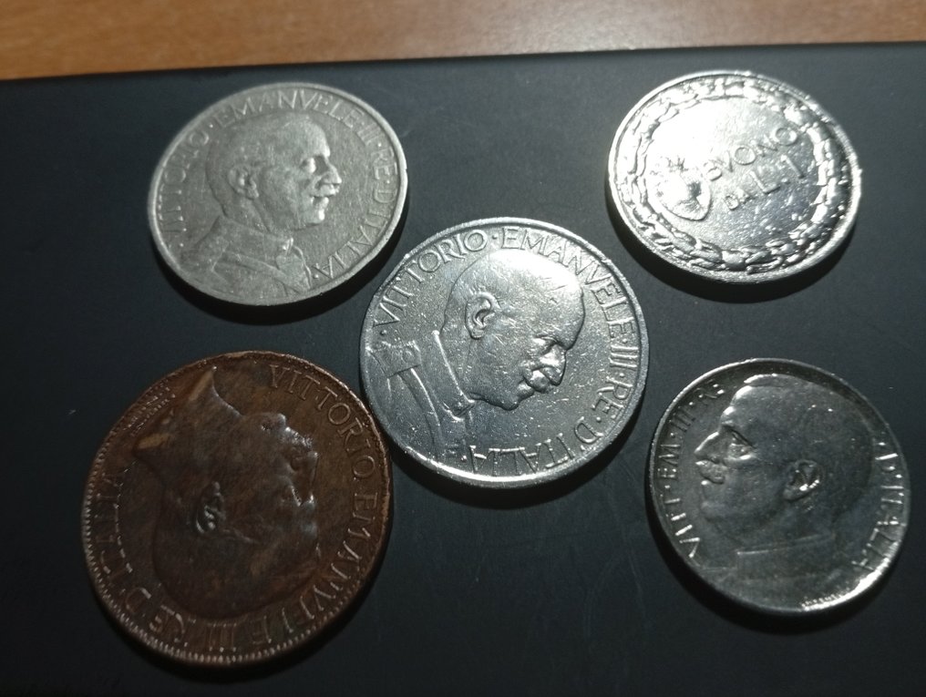 Italien, Kongerig Lotto 5 monete - anni vari  (Ingen mindstepris) #2.1