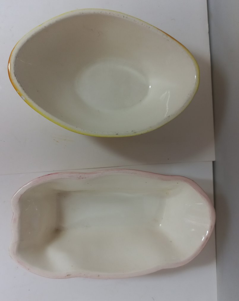 2 x Michel Caugant tureens ~ pig money box and a cute duckling - Michel Caugant - Σουπιέρα (2) - Πήλινο #2.1