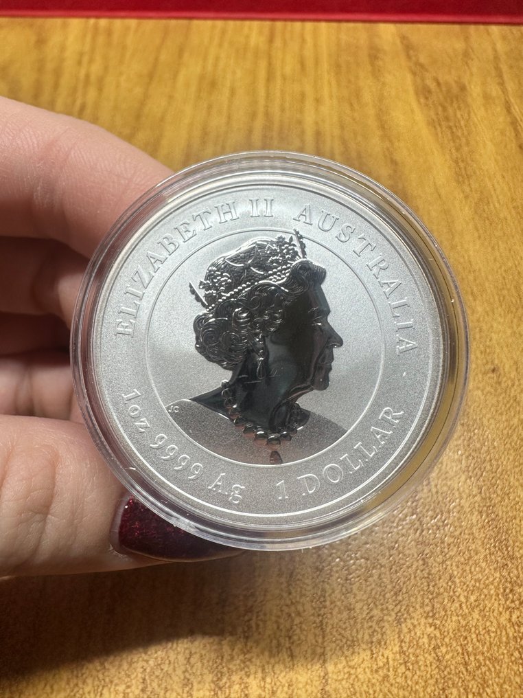 Australien. 1 Dollar 2022 anno della tigre , 1 Oz (.999) (Ohne mindestpreis) #1.0