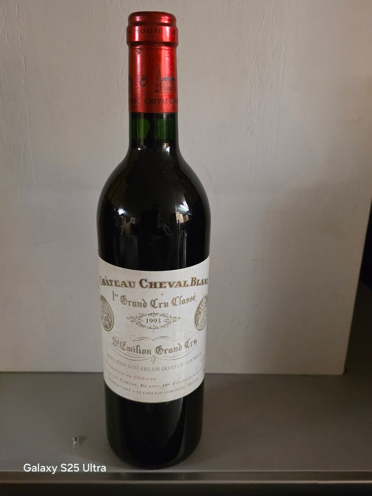 1993 Chateau Cheval Blanc - Saint-Émilion 1er Grand Cru Classé A - 1 Pullo (0.75L) #1.0