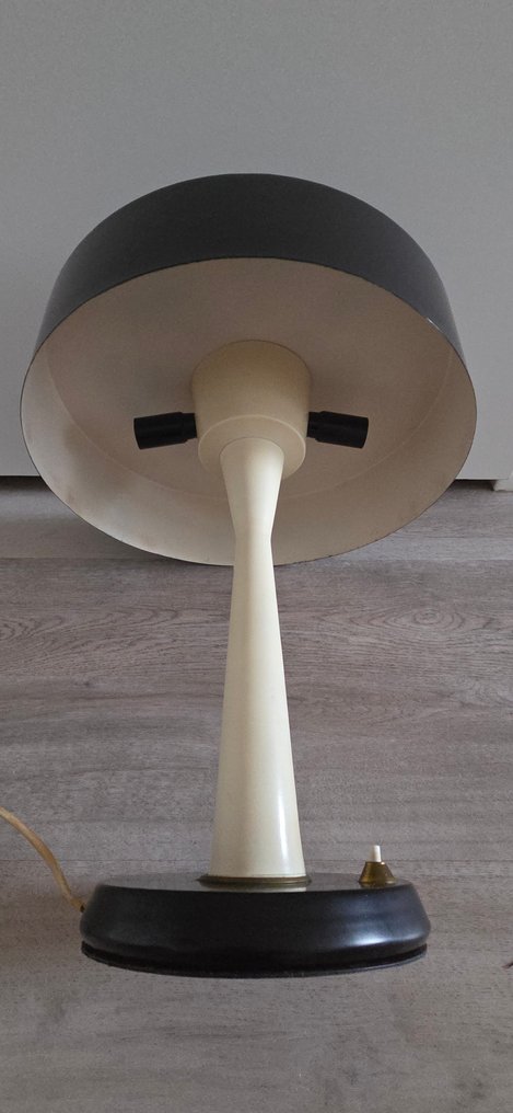 Candeeiro de mesa - Aço - Lâmpada de meados do século #3.2