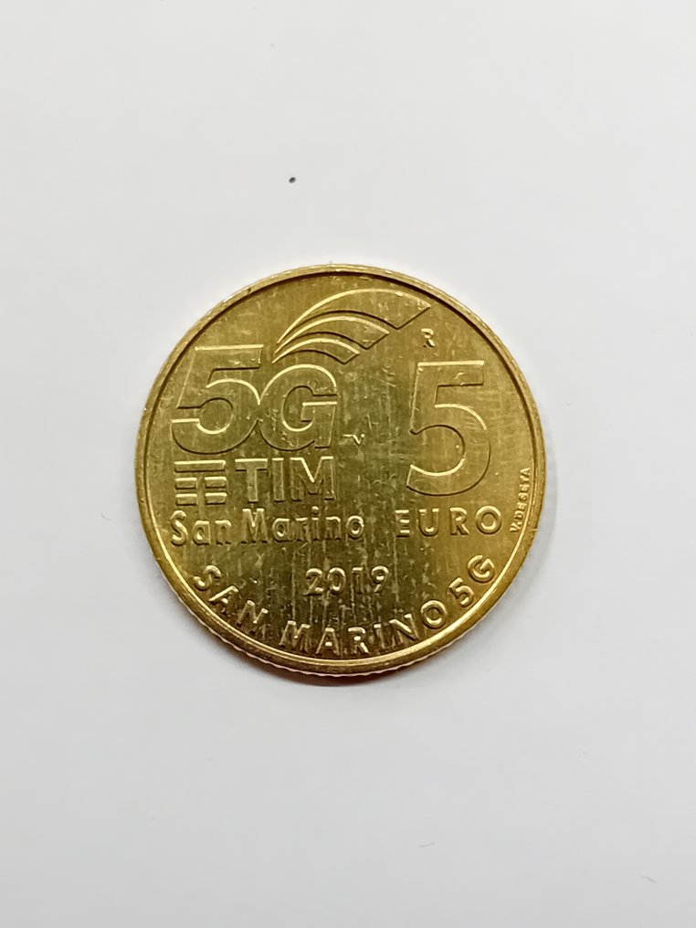 聖馬力諾. 5 Euro 2019 (10 stuks)  (沒有保留價) #3.2
