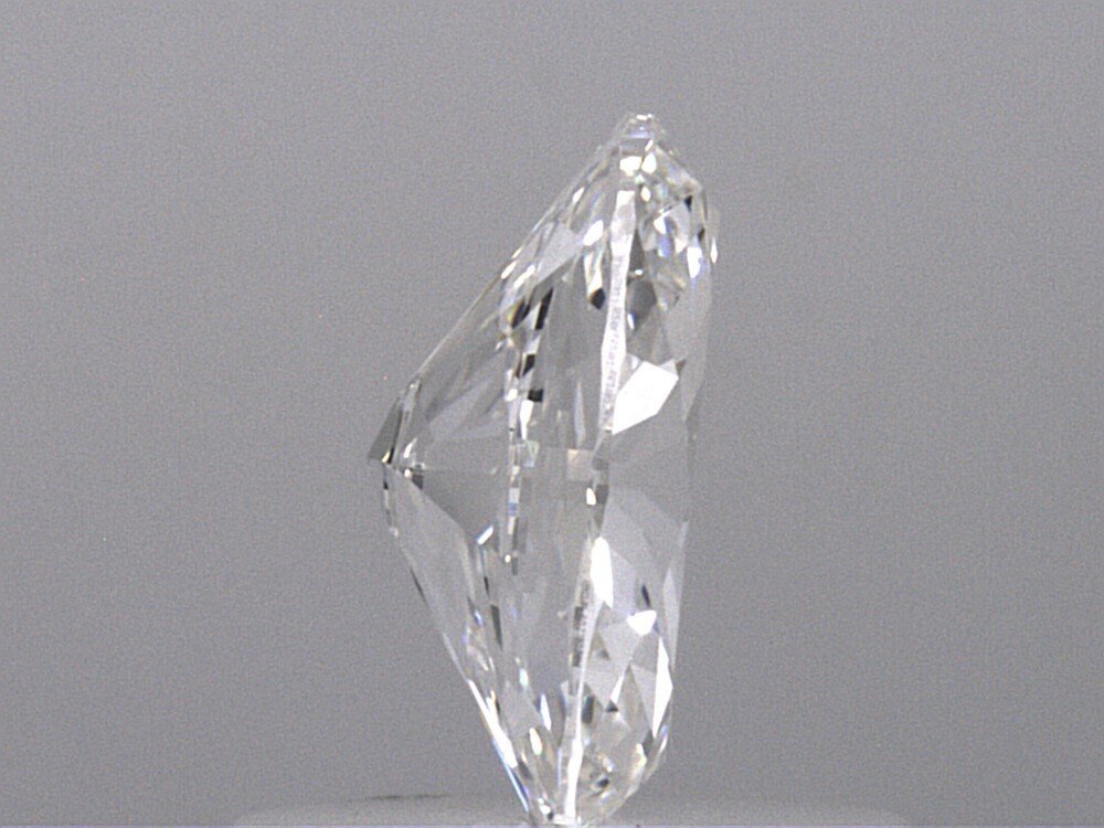 1 pcs Diamant  (Natur)  - 0.60 ct - Oval - E - VS2 - Gemological Institute of America (GIA) #2.1